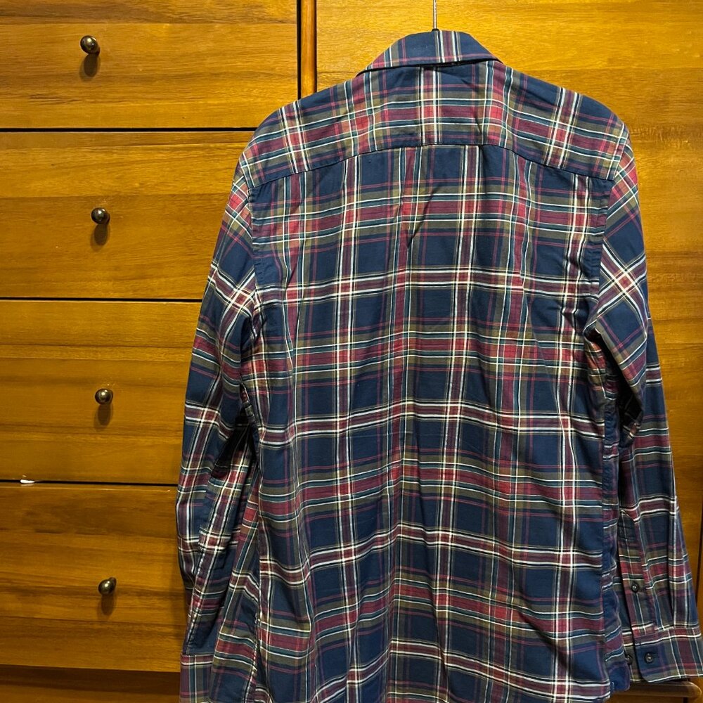 Plaid Banana Republic work shirt, medium - Picture 2 of 2